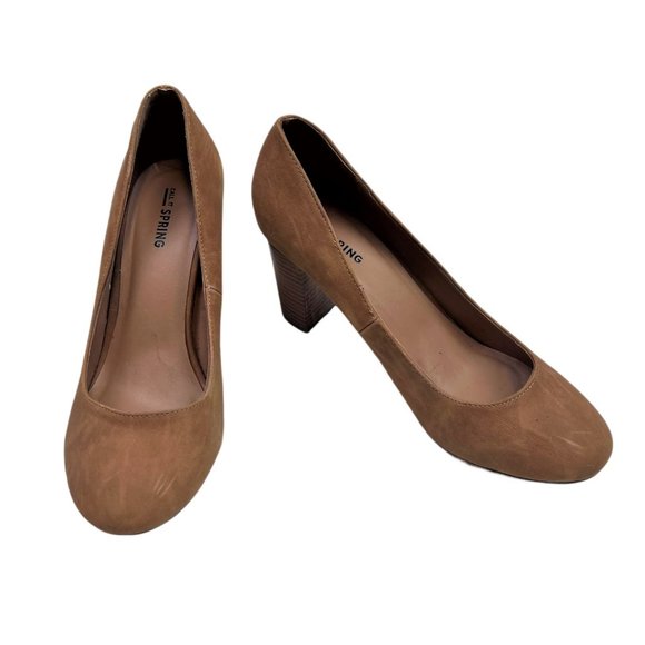 CALL IT SPRING Chunky Heel Neutral Heels (Size 8) - Picture 2 of 5